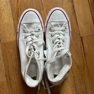 White high top converse